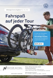 Aktueller Volkswagen Prospekt mit Fahrrad, "Neuer Frühling, neuer Grip", Seite 1