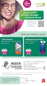 Aktueller mea - meine apotheke Prospekt "Unsere Januar-Angebote" Seite 1 von 4 Seiten