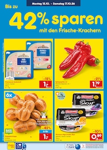 Wurst im aktuellen Netto Marken-Discount Prospekt (Mönchengladbach) Wurst im Netto Marken-Discount Prospekt "Aktuelle Angebote" mit 70 Seiten (Mönchengladbach)
