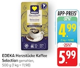 Herzstücke Kaffee Selection bei EDEKA im Bammental Prospekt für 4,99 €