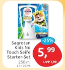 Kids No Touch Seife Starter-Set von Sagrotan für 5,99 € bei budni im Angebot Kids No Touch Seife Starter-Set von Sagrotan im aktuellen budni Prospekt