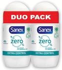 DEODORANT ZERO(A) - Sanex - Super U à Nîmes DEODORANT ZERO(A) - Sanex en promo chez Super U Nîmes à 3,90 €
