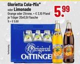 Aktuelles Glorietta Cola-Mix oder Limonade Angebot bei Trinkgut in Ingolstadt ab 5,99 €