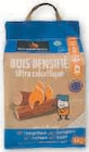 Sac de 8 bûches de bois densifié - WOODSTOCK en promo chez U Express Aulnay-sous-Bois à 5,99 €