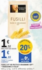 Fusilli n°140 pasta di gragnano IGP - TRADIZIONI D'ITALIA en promo chez E.Leclerc La Rochelle à 1,22 €