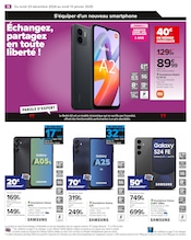 Samsung Galaxy S Angebote im Prospekt "DÉMARREZ L'ANNÉE AVEC DES OFFRES DERNIER CRI !" von Carrefour auf Seite 22