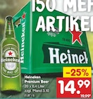 Premium Beer Angebote von Heineken bei Netto Marken-Discount Aurich für 14,99 €