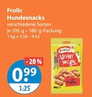 Hundesnacks im V-Markt Prospekt Hundesnacks von Frolic im aktuellen V-Markt Prospekt für 0,99 €