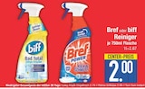 Bad Total Zitrus Frische Reiniger im EDEKA Prospekt Bad Total Zitrus Frische Reiniger von biff im aktuellen EDEKA Prospekt für 2,00 €