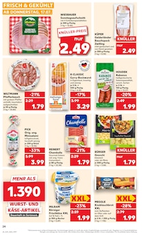 Mettwurst im Kaufland Prospekt "Aktuelle Angebote" mit 54 Seiten (Frankfurt (Main))