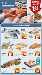 REWE Forelle im Prospekt 