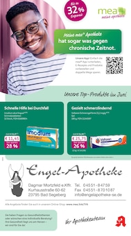 Aktueller mea - meine apotheke Prospekt "Unsere Juni-Angebote" für Bad Segeberg Aktueller mea - meine apotheke Prospekt für Bad Segeberg mit Seiten