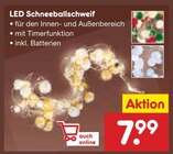 LED Schneeballschweif im Angebot bei Netto Marken-Discount in Kassel LED Schneeballschweif Angebote bei Netto Marken-Discount Kassel für 7,99 €