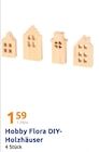 Hobby Flora DIY-Holzhäuser im aktuellen Action Prospekt