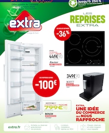 Prospectus Extra à Bouchaud, "Les reprises EXTRA", 4 pages de promos valables du 01/10/2024 au 31/10/2024