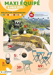 Offre Table De Jardin dans le catalogue Maxi Bazar du moment à la page 2