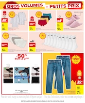 Promos Pyjama Femme dans le catalogue "GROS VOLUMES = PETITS PRIX" de Carrefour Pyjama Femme en promo dans le catalogue Carrefour à la page 27