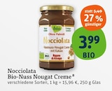 Bio Brotaufstrich im tegut Prospekt Nocciolata Bio-Nuss Nougat Creme im aktuellen tegut Prospekt für 3,99 €