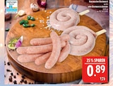 Hausmacher Bratwurst grob Angebote bei Marktkauf Bautzen für 0,89 €