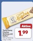 Frischer Hefeteig mit Butter von Tante Fanny im aktuellen combi Prospekt