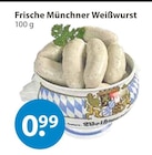 Frische Münchner Weißwurst im V-Markt Prospekt Frische Münchner Weißwurst von im aktuellen V-Markt Prospekt für 0,99 €
