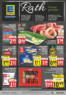 Coca Cola im aktuellen EDEKA Prospekt (Grevenbroich) Coca Cola im EDEKA Prospekt "Aktuelle Angebote" mit 28 Seiten (Grevenbroich)