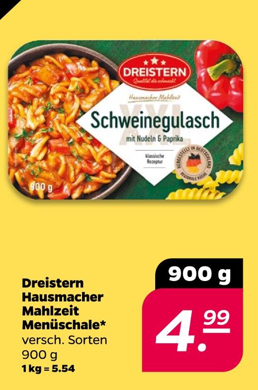 Hausmacher Mahlzeit Menüschale