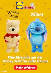 Simba Discounter Prospekt der aktuellen Woche mit 1 Seite, gültig von 05.10.2026 bis 11.10.2026, in Murg und Umgebung Aktueller Simba Discounter Prospekt in Murg und Umgebung, "Plüschfreunde aus der Disney Welt" mit 1 Seite, 05.10.2026 - 11.10.2026