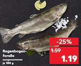 Regenbogenforelle für 1,19 € bei Kaufland im Angebot Regenbogenforelle im aktuellen Kaufland Prospekt