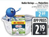 Heringsfilets im EDEKA Prospekt Heringsfilets von Nadler im aktuellen EDEKA Prospekt für 2,19 €