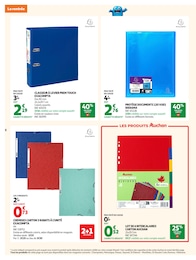 Prix et réduction Classeur dans le prospectus Auchan Hypermarché en cours Offre Classeur dans le catalogue Auchan Hypermarché du moment à la page 8