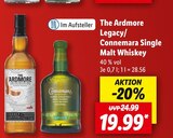 Legacy/ Connemara Single Malt Whiskey Angebot in Birkachhof Legacy/ Connemara Single Malt Whiskey im aktuellen Prospekt bei Lidl in Birkachhof