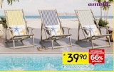 STRANDSTUHL von ambia garden für 39,90 € bei XXXLutz im Angebot STRANDSTUHL von ambia garden im aktuellen XXXLutz Prospekt