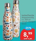 Isolierflasche für 8,99 € bei budni im Angebot Isolierflasche im aktuellen budni Prospekt
