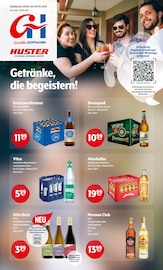 Aktueller Huster Getränkemarkt Prospekt in Augustusburg und Umgebung, "Aktuelle Angebote" mit 8 Seiten, 29.04.2024 - 04.05.2024