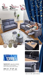 Sofa im Polstermöbel Fischer Prospekt in Fellbach Aktueller Polstermöbel Fischer Prospekt mit Sofa, "URLAUBSGELD FÜR ALLE", Seite 11
