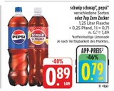 Erfrischungsgetränk Angebote von Pepsi bei E center Würzburg für 0,79 €