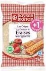 Les Crêpes à la Confiture de Fraises Gariguette - Paysan Breton dans le catalogue Intermarché