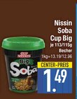Soba Cup Big von Nissin im aktuellen EDEKA Prospekt für 1,49 €