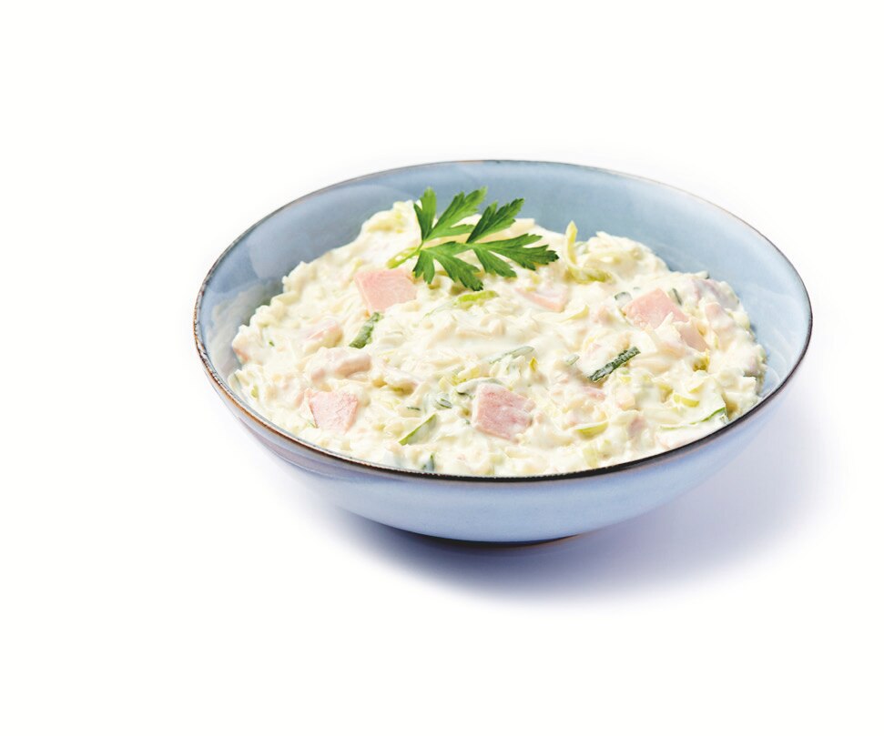 Salade de poireaux au jambon