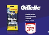 Gillette Blue3 Einwegrasierer Smooth Angebote von Gillette bei GLOBUS Trier für 3,29 €
