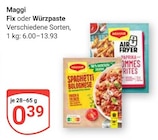Fix Angebote von Maggi bei GLOBUS Braunschweig für 0,39 €