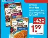 Back-Käse im Angebot bei ALDI SÜD in Köln Back-Käse Angebote von Alpenhain bei ALDI SÜD Köln für 1,99 €