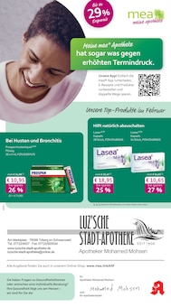 Aktueller mea - meine apotheke Prospekt "Unsere Februar-Angebote" für Triberg (Schwarzwald) Aktueller mea - meine apotheke Prospekt für Triberg (Schwarzwald) mit Seiten