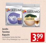 Jacobs Tassimo Kapseln Angebote bei famila Nordost Gifhorn für 3,99 €