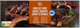 Ribs de porcs sauce saveur sirop d'érable - Lidl à Montrouge Ribs de porcs sauce saveur sirop d'érable en promo chez Lidl Montrouge à 5,99 €