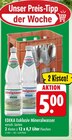EDEKA - EDEKA Exklusiv Mineralwasser Angebot im Prospekt EDEKA Exklusiv Mineralwasser bei EDEKA im Prospekt "" für 5,00 €