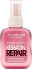 Haarstylingprodukt im dm-drogerie markt Prospekt Pflegespray Keratin Repair von Jean&Len im aktuellen dm-drogerie markt Prospekt für 4,95 €
