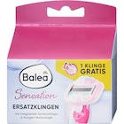 Rasierklingen Sensation (3+1) von Balea für 4,95 € bei dm-drogerie markt im Angebot Rasierklingen Sensation (3+1) von Balea im aktuellen dm-drogerie markt Prospekt