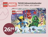 Lego im V-Markt Prospekt 76340 Adventskalender von LEGO MARVEL im aktuellen V-Markt Prospekt für 26,99 €